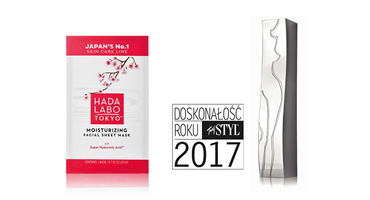 DOSKONAŁOŚĆ ROKU 2017 DLA HADA LABO TOKYO